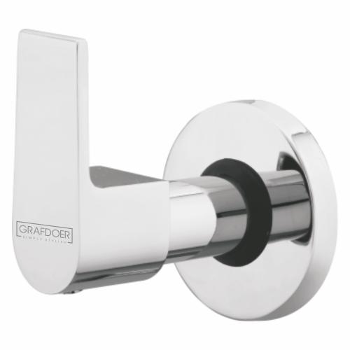 Exposed Part Kit of Concealed Stop Cock with Fitting Sleeve, Operating Lever & Adjustable Wall Flange